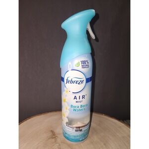 Febreze BORA BORA WATERS Air Mist Aerosol Spray Room Air Freshener 8.8 Oz~1 Pack